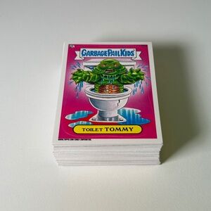 Topps 2013 Garbage Pail Kids Trading Card Stickers Set Of 62 (OA2)